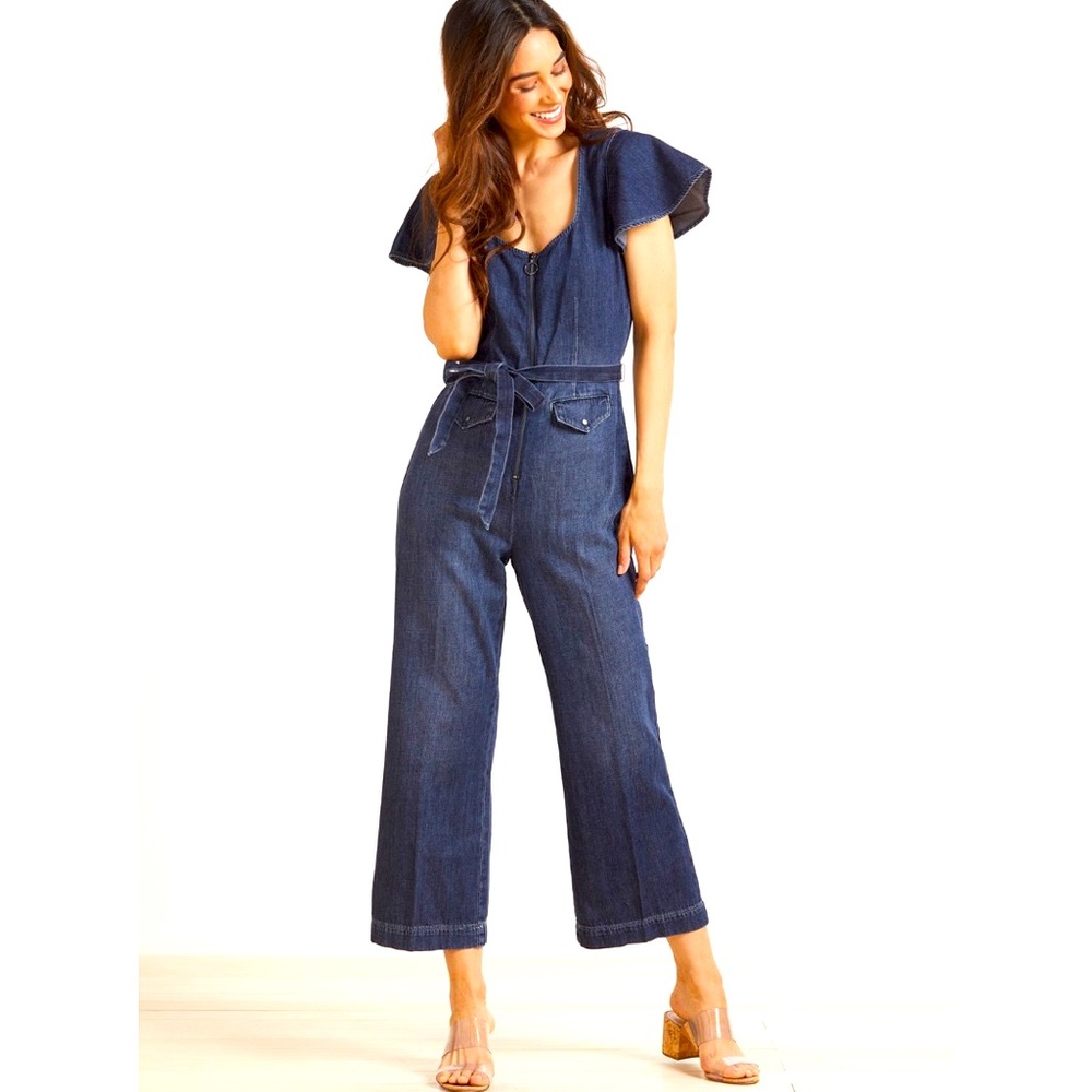 ⭐️Paige Ria Denim Jumpsuit XS